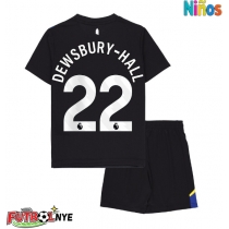 Camiseta Everton Kiernan Dewsbury-Hall #22 Tercera Equipación para niños 2025-26 manga corta (+ pantalones cortos)